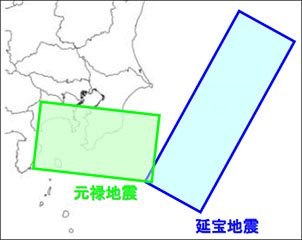 元禄地震と延宝房総地震